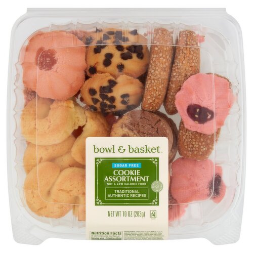 Bowl & Basket Sugar Free Cookie Assortment, 10 oz
