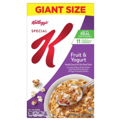 Kellogg's Special K Fruit & Yogurt Cereal Giant Size, 22 oz