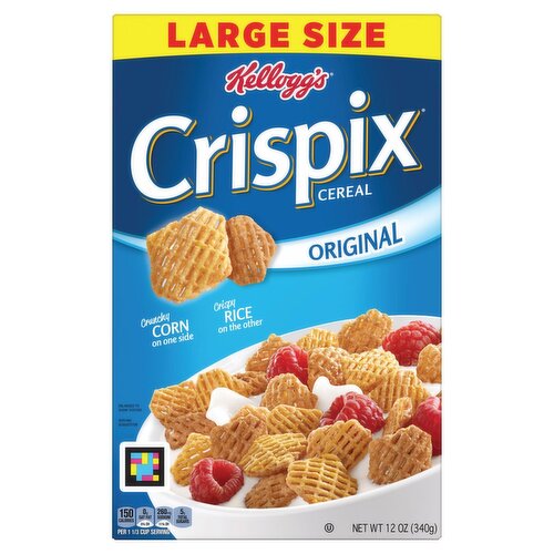 Kellogg's Crispix Original Cereal Large Size, 12 oz
