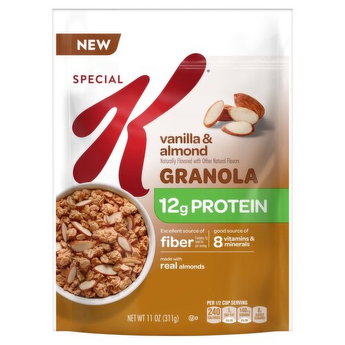 Special K Vanilla & Almond Granola, 11 oz
