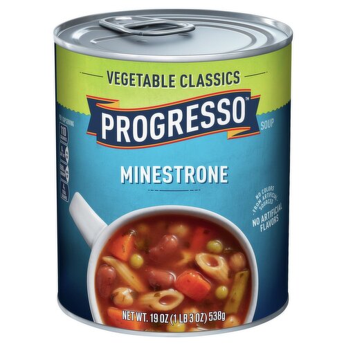 Progresso Vegetable Classics Minestrone Soup, 19 oz