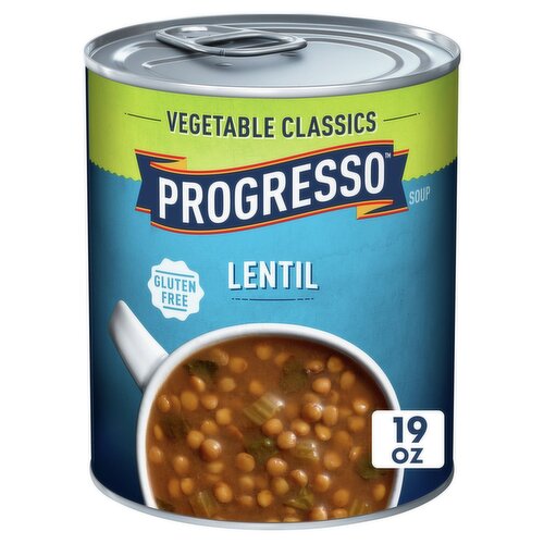 Progresso Vegetable Classics Lentil Soup, 19 oz
