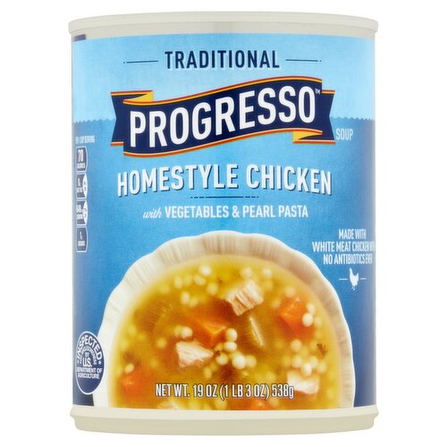 Progresso Traditional Homestyle Chicken Soup, 19 oz