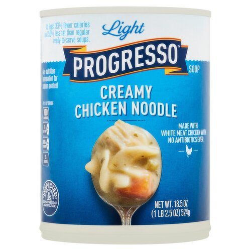 Progresso Light Creamy Chicken Noodle Soup, 18.5 oz