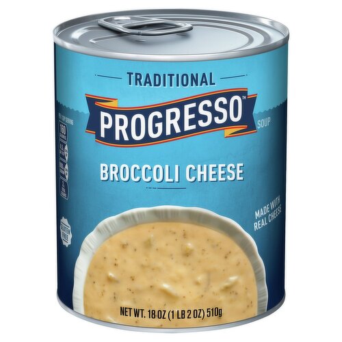 Progresso Traditional Broccoli Cheese Soup, 18 oz