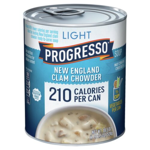 Progresso Light New England Clam Chowder Soup 18.5 oz The Fresh Grocer