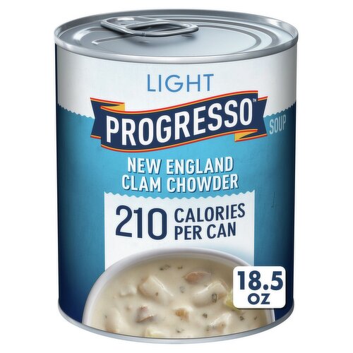 Progresso Light New England Clam Chowder Soup, 18.5 oz