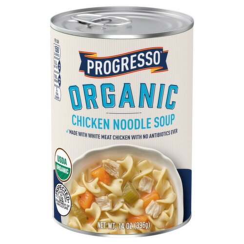 Progresso Organic Chicken Noodle Soup, 14 oz