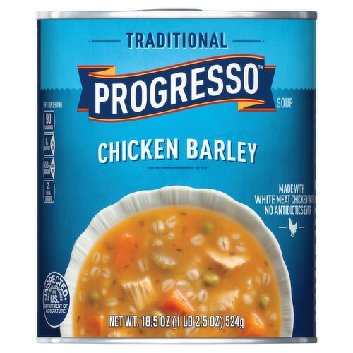 Progresso Traditional Chicken Barley Soup, 18.5 oz