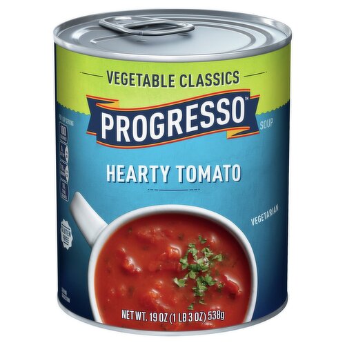 Progresso Vegetable Classics Hearty Tomato Soup, 19 oz