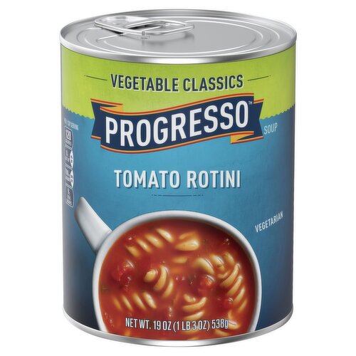 Progresso Vegetable Classics Tomato Rotini Soup, 19 oz