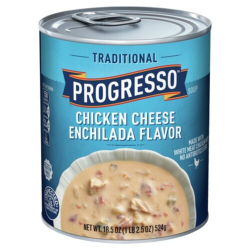 Progresso Traditional Chicken Cheese Enchilada Flavor Soup, 18.5 oz