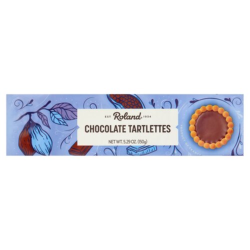 Roland Chocolate Tartlettes, 5.29 oz