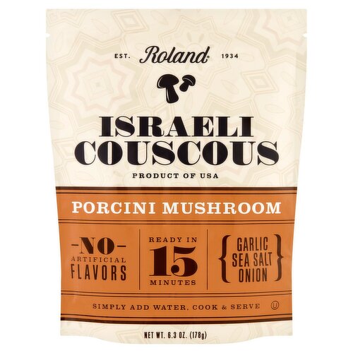 Roland Porcini Mushroom Israeli Couscous, 6.3 oz