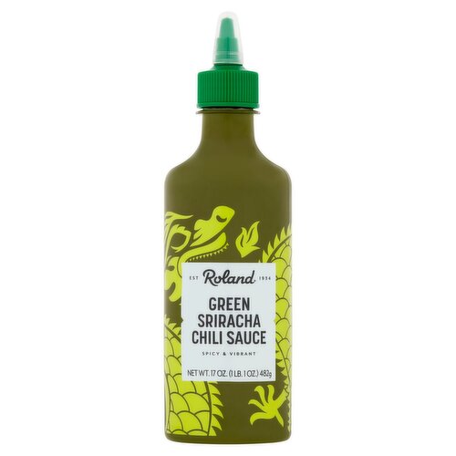 Roland Green Sriracha Chili Sauce, 17 oz