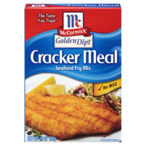 McCormick Golden Dipt Cracker Meal Seafood Fry Mix, 10 oz