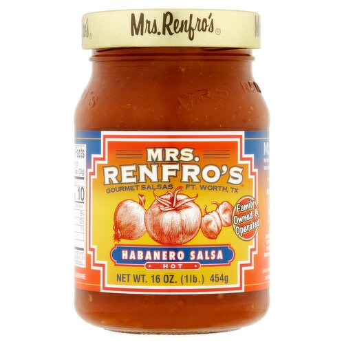 Mrs. Renfro's Hot Habanero Salsa, 16 oz