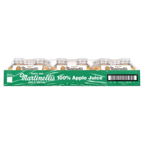 Martinelli's Gold Medal Apple Juice, 10 fl oz, 4 count