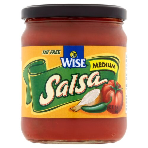 Wise Medium Salsa, 16 oz