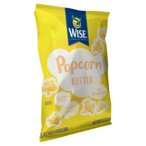 Wise Butter Flavored Popcorn, 0.5 oz