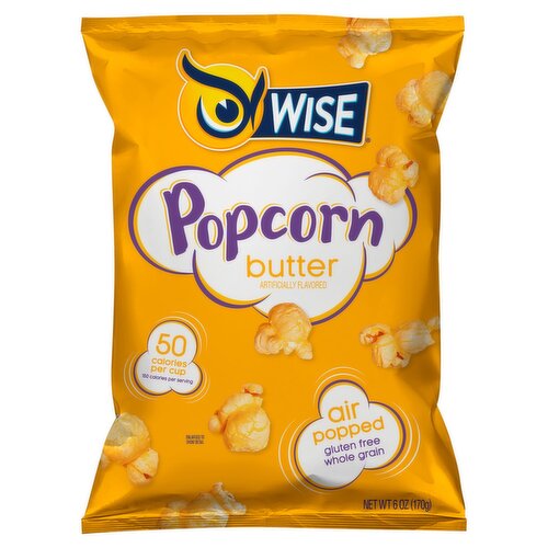 Wise Butter Popcorn, 6 oz