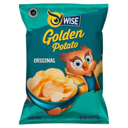 Wise Golden Potato Original Potato Chips, 7.5 oz