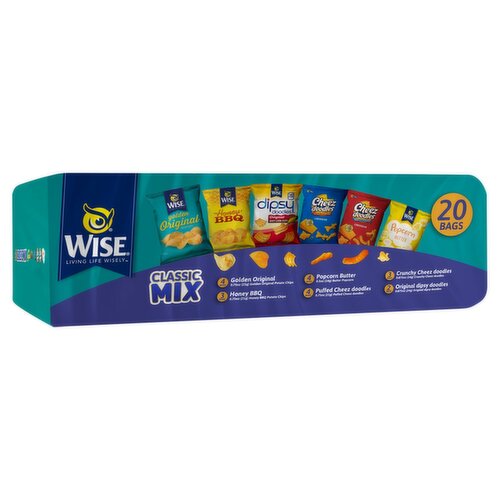 Wise Classic Mix Snacks, 20 count