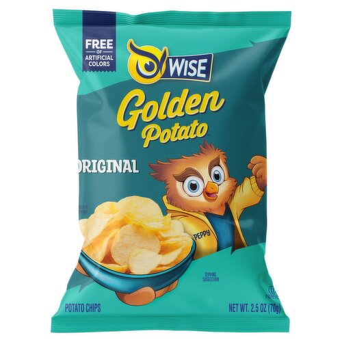 Wise Original Golden Potato Chips, 2.5 oz