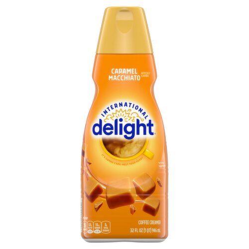 International Delight Caramel Macchiato Coffee Creamer, 32 fl oz