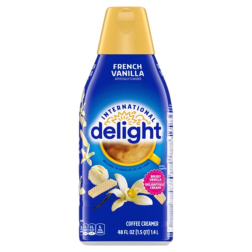 International Delight French Vanilla Coffee Creamer, 48 fl oz