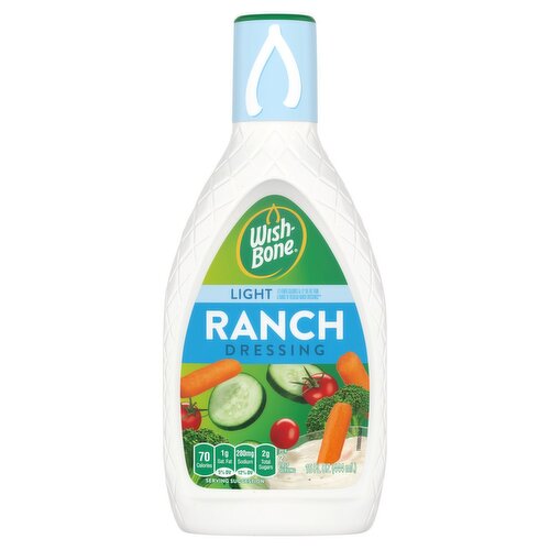 Wish Bone Light Ranch Dressing, 15 fl oz