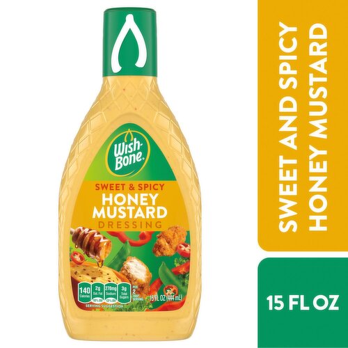 Wish-Bone Sweet & Spicy Honey Mustard Dressing, 15 fl oz