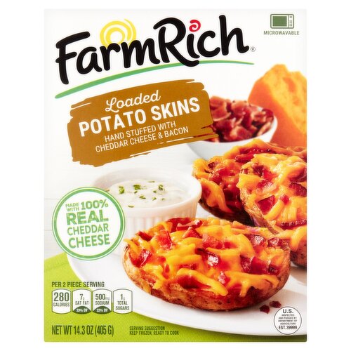 FarmRich Loaded Potato Skins, 14.3 oz