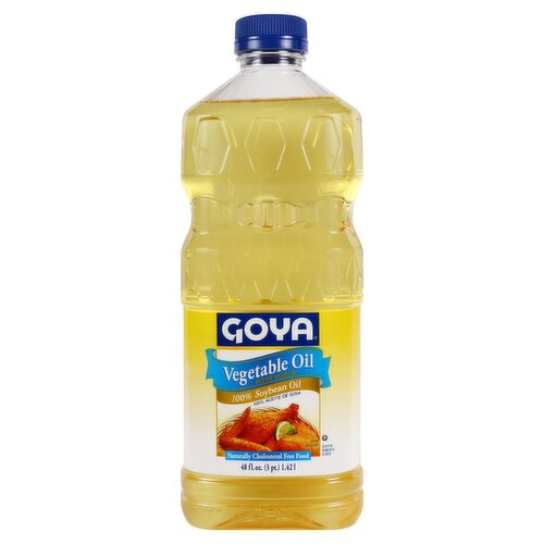 Goya 100% Soybean Vegetable Oil, 48 fl oz