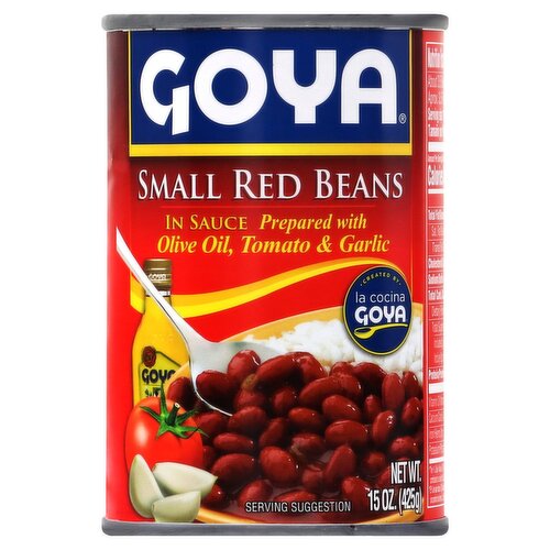 Goya Small Red Beans in Sauce, 15 oz