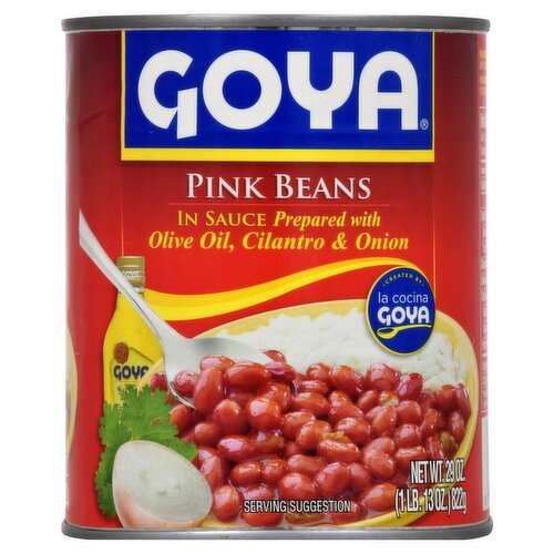 Goya Pink Beans in Sauce, 29 oz