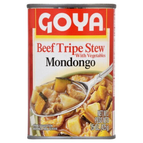 Goya Beef Tripe Stew with Vegetables, 15 oz