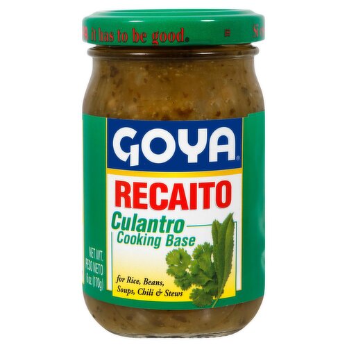 Goya Recaito Culantro Cooking Base, 6 oz