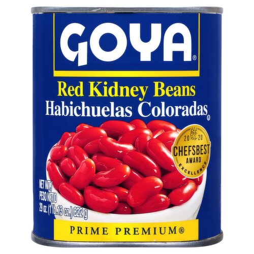 Goya Prime Premium Red Kidney Beans, 29 oz