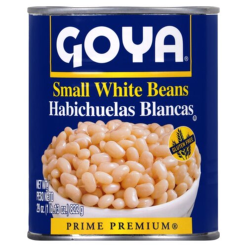 Goya Prime Premium Small White Beans, 1 lb 13 oz