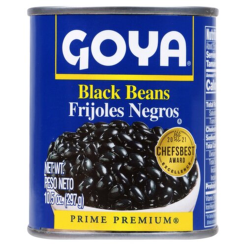 Goya Black Beans, 10.5 oz