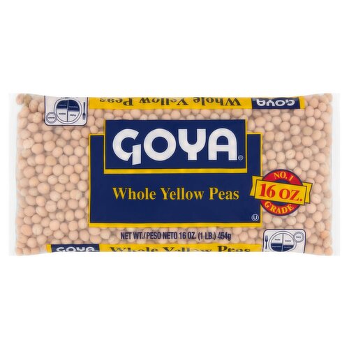 Goya Whole Yellow Peas, 16 oz