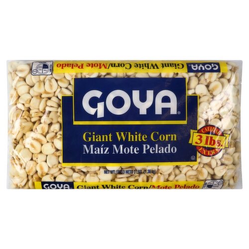 Goya Giant White Corn, 3 lbs