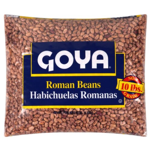 Goya Roman Beans, 10 lbs