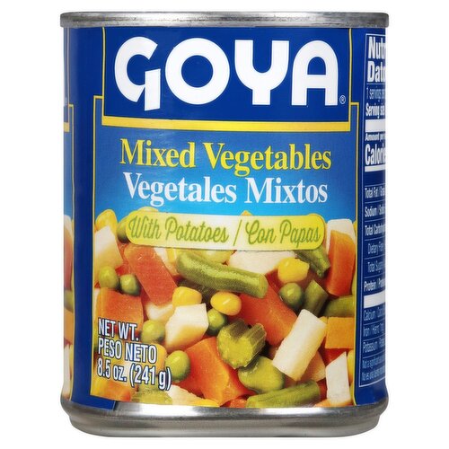 Goya Mixed Vegetables with Potatoes, 8.5 oz