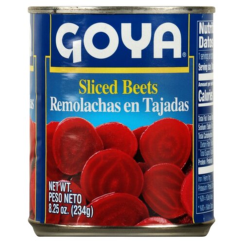 Goya Sliced Beets, 8.25 oz