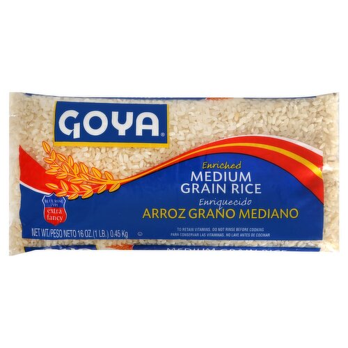 Goya Enriched Medium Grain Rice, 16 oz