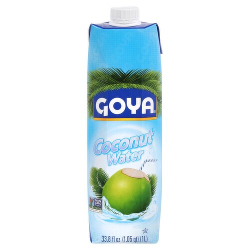 Goya Naturally Hydrating Pure Coconut Water, 33.8 fl oz