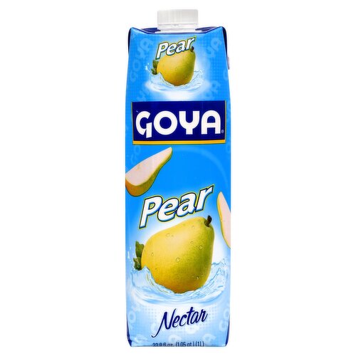 Goya Pear Nectar, 33.8 fl oz