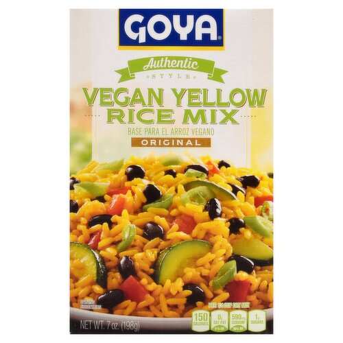 Goya Original Vegan Yellow Rice Mix, 7 oz